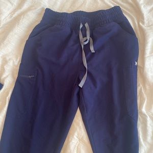 Navy Figs scrub pant